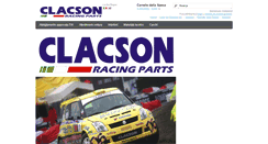Desktop Screenshot of clacsonracingparts.com